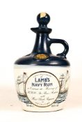 Lambs Navy Rum , 750ml. Full decanter
