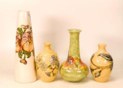 A collection of Lise B Moorcroft item to include lustered Seashells Vase, signed to base, tiny