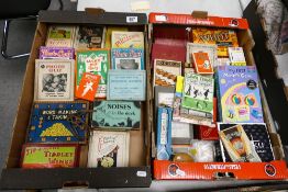 A collection of Boxed Vintage Childs Board Games (2 trays)