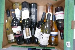 A collection of Vintage Wines to include Hardys Shiraz, Cortebella , Canti, Tarapaca, 1996 Cahors