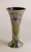 Moorcroft Green Iris vase, from the Legacy collection. Dated 2013, numbered edition 229. Height