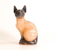Copenhagen figure of a cat, model 8281, height 19cm