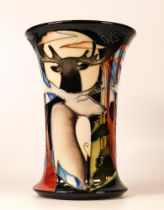 Moorcroft Wapiti limited edition vase. Number 31/35 , designed by Emma Bossons , dated 2012.