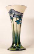 Moorcroft Blue Heaven vase. Trial piece dated 4/11/09. Height 21cm. Boxed
