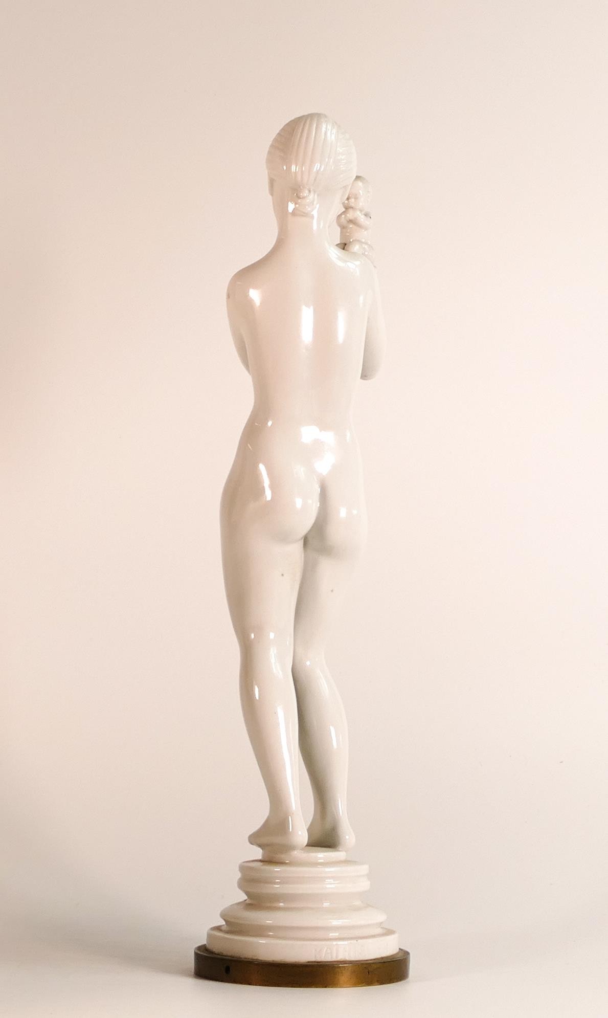 B&G Copenhagen mother & baby figure, height 36cm - Image 3 of 5