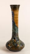 Moorcroft Phoenix bird vase. Signed by Rachel Bishop, dated 1996. Height 20.5cm, Boxed