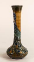 Moorcroft Phoenix bird vase. Signed by Rachel Bishop, dated 1996. Height 20.5cm, Boxed