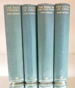 Four 1st edition books by John Buchan - The Free Fishers 1934, The Island of Sheep 1936 (x2) & The