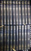 Twenty leather bound volumes of Alistair Maclean novels, distributed by Heron Press, in unused,