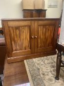 Light Mahogany small sideboard/ side cabinet with internal shelving