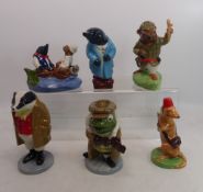 A collection of Wade figures to include Ratty, Mole, Wind in the Willows Special, Badger, Toad and