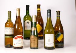 A collection of Vintage Wines to include 37ml Chateau Des Rois, Schmitt Liebfraumilch, Rosemount