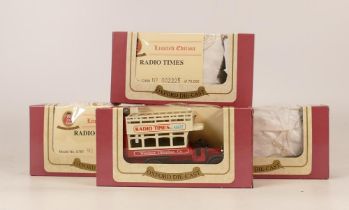 Four Oxford Die Cast Radio Times Limited Edition Cars. (4)