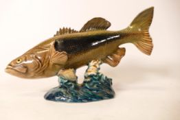Beswick model large mouthed Black Bass on base 1266