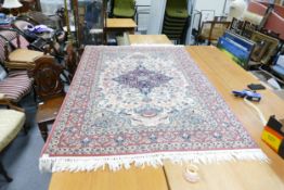 Hand Made Carpets Limited Super Keshan tasselled Carpet / Rug 200 x 140cm
