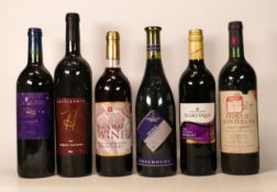 Six Bottles of Vintage Wine to include 1999 Chateau Hanteillan, 1995 Chateau Belles Rives, 2009 Echo