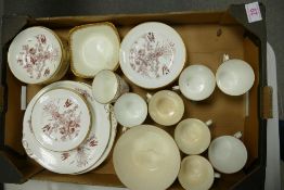 A collection of 19th Century Ridgway Atherstone pattern tea ware