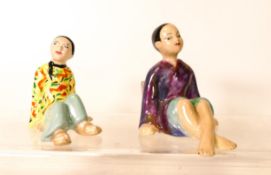 Two Midwinter Japanese lady figures (2)