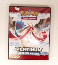 A Binder of Pokemon Cards to include cards from the Secret Wonders, Majestic Dawn, Supreme Victors