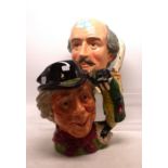 Royal Doulton large character jug The Walrus and the Carpenter D6600 (1sts) together with a 2nds