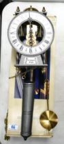 Boxed Reproduction Ten Piece Die Wanduhr Tempis Fugit Wall Clock. Boxed