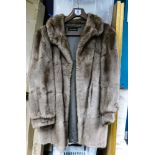 Vintage James Smith Fur Jacket, approx size 14