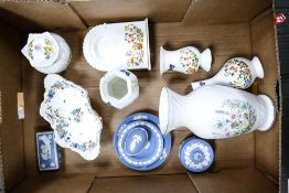 A Mixed Collection of Ceramic Items to include Aynsley Cottage Gardens items together with