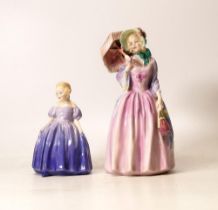 Royal Doulton Lady Figures Miss Demure Hn1402 & Marie Hn1370(2)