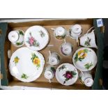 Paragon Floral decorated 21 piece tea set