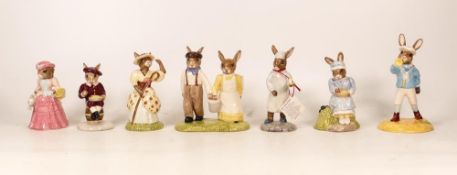 Royal Doulton Nursery Rhyme Collection figures Little Bo Peep DB220, Little Jack Hiner DB221, Jack