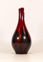 Royal Doulton Flambe Veined Vase. h.21cm