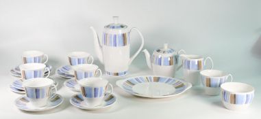 Shelley part teas et with teapot and coffee pot, Avon shape 14283 to include tea pot, coffee pot,