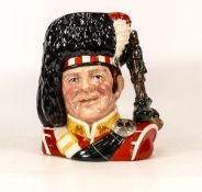 Royal Doulton large character jug The Piper D6918, Limited edition, seconds