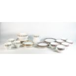 Two Shelley part tea sets to include 6 cups , 5 saucers, 5 side plates, Norman shape 1088 and New