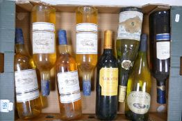 A collection of vintage wines to include Camp Viejo , 1999 Domaine Du Bois De Pourquie, Domaine