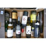 A collection of vintage wines to include Chardonnay Colombard, Frizzante Prosecco, Pecorino Terre Di