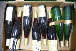 A collection of vintage wines to include Alsace Les Faitieres Pinot, Ruppertsberger Riesling, 1992