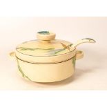 Royal Staffordshire Potter A J Wilinson Ltd hand decorated tureen & ladle in Sunny brook pattern,