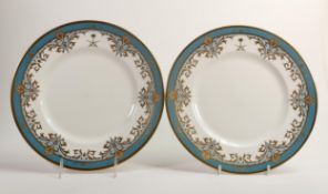 De Lamerie Fine Bone China Garland Patterned Dinner Plates , specially made high end quality item,