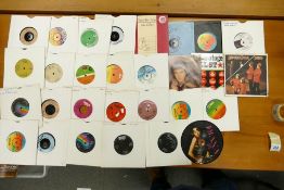 A good collection of 1980's Vinyl 7" Singles including The Police, Hall & Oates, Robert Palmer,
