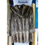 Vintage James Smith Fur Jacket, approx size 14