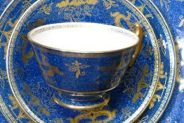 Collingwood China, 25 piece tea service to include tea pot, two open sugar bowls, sandwich plate,