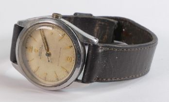 Rolex Oyster Royal stainless steel wristwatch, Guarantee dated 1955, watch no 6244/920097. d.3.25cm,