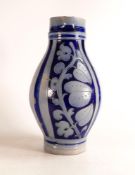 Large late 18th /early 19th century Westerwald Saltglaze Stoneware jug. Decorated in stylised