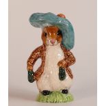 Beswick prototype Beatrix Potter large figure of Benjamin Bunny decorated in a different