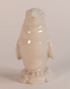 Wade white glaze penguin, unmarked to base. Height 11cm. This was removed from the archives of the