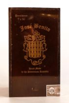 Jose Benito Presidentes hand made cigars (Dominican Republic), 7in x 50 ring gauge, 1 sealed box