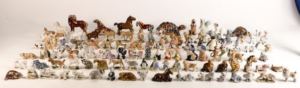 A good collection of Wade Whimsies comprising Disney and first version Whimsies including Merlin