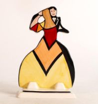 Lorna Bailey flat back Deco Dancers limited edition 1/3