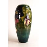 Moorcroft Anemone pattern vase, Queen Mary label noted to base. Height: 37cm